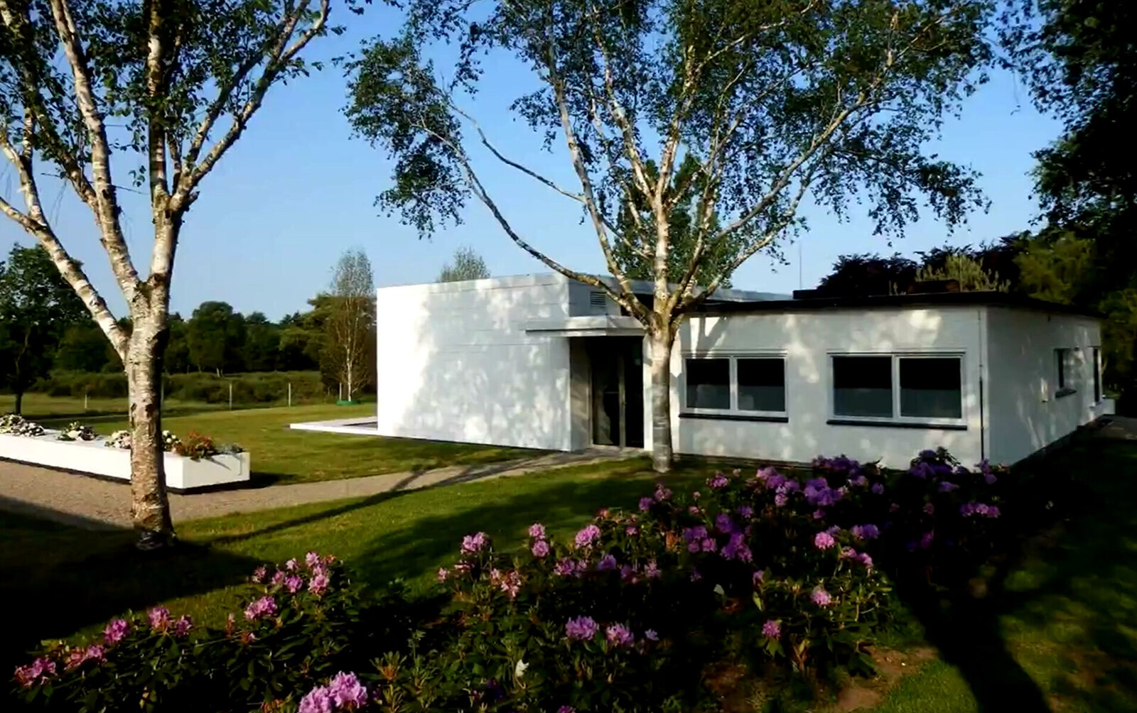 De Einder, de kleine aula van Crematorium Zuiderhof in Hilversum